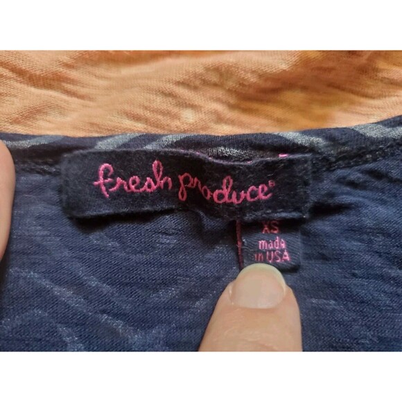 3x Fresh Produce Shirts Women Small/XS Bundle Set Lot Tops Blouses Multicolor - Picture 8 of 11